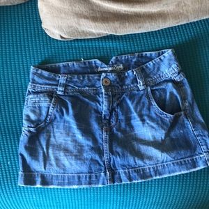 Jean skirt